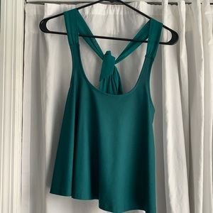 Emerald Tie Back Top